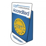 CARF International Accredited Table Sign